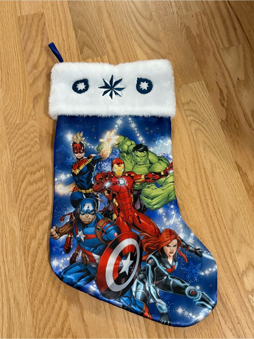 Marvel Avengers Holiday Stocking Christmas Hulk Iron Man Captain America